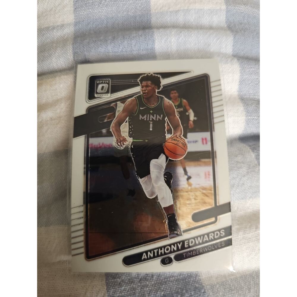 Anthony Edwards 2021-22 Panini Donruss Optic #83 - Minnesota Timberwolves